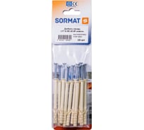 Дюбель-гвоздь SORMAT LYT 6/80 UK KP нейлоновый 10 шт FAS1075662