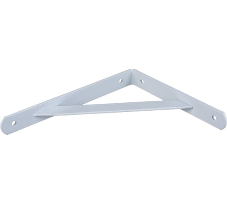 Уголок-кронштейн STAYER MASTER усиленный 250x200x30x4мм белый 37421-1 37421-1