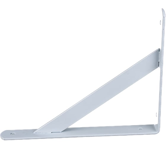Уголок-кронштейн STAYER MASTER усиленный 250x200x30x4мм белый 37421-1 37421-1