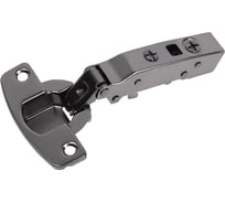 Петля Hettich Sensys 8645i ТН 52 угол 110 д 35 накладная навеска черный обсидиан 9091738