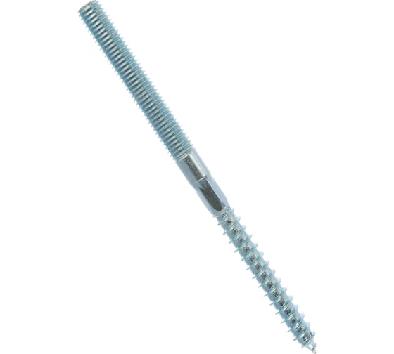Сантехническая шпилька WaterLine 8 x 120 белый цинк 2 шт 061420