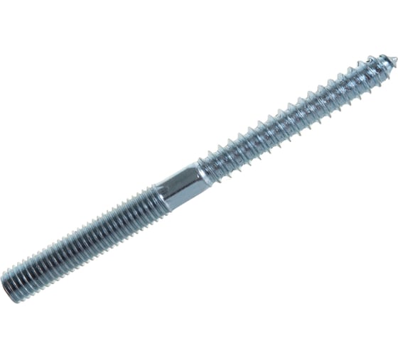 Сантехническая шпилька WaterLine 10 x 120 белый цинк 2 шт 061370