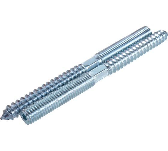 Сантехническая шпилька WaterLine 10 x 120 белый цинк 2 шт 061370