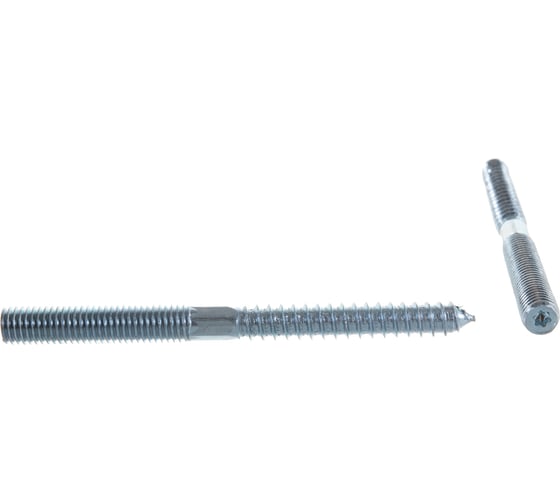Сантехническая шпилька WaterLine 10 x 120 белый цинк 2 шт 061370