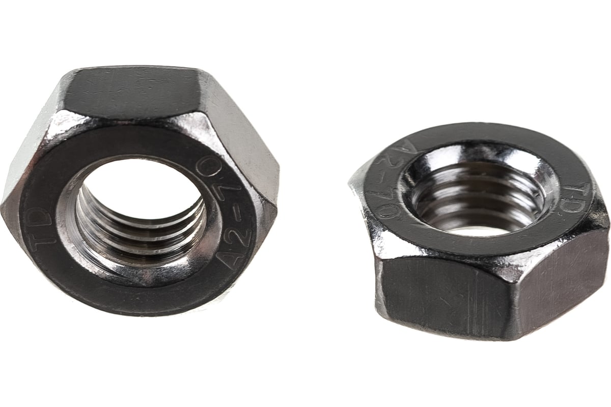 Гайка из нержавеющей стали Fixbox DIN 934 М10 5 шт 550710 - выгодная ...