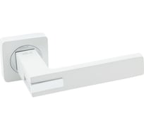 Ручка раздельная Marlok A52-L91 WW/CP глянцевый белый/хром 004953