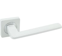 Ручка раздельная Marlok A52-L95 WW/CP глянцевый белый/хром 009563