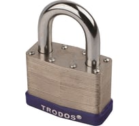 Навесной наборный замок Trodos ВС-SL10-40 Blister 210032