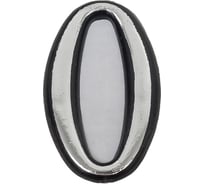 Номер дверной Marlok 0 пластик, CP хром 027311