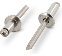 Вытяжная заклепка METIZ-A2 3.2x14 мм, нержавеющая А2/А2, со стандартным бортиком, 100 шт. 1598323214 100