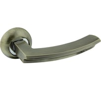 Ручка раздельная Marlok A54-L11 AB/CP бронза/хром 023376