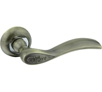 Ручка раздельная Marlok A54-L13 AB/CP бронза/хром 023768
