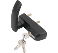 Внешняя ручка для накладной антипаники, в комплекте с полуцилиндром HOME H-301 RH301CIL