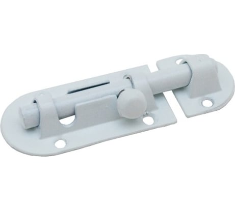 Шпингалет Marlok 01.03.03 G-021B 2 L=90 мм, WW белый 002753