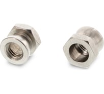 Антивандальная отрывная гайка Metiz-A2 М10, DIN 9150, А2, нержавеющая, 100 шт. 9150210 100 32505606