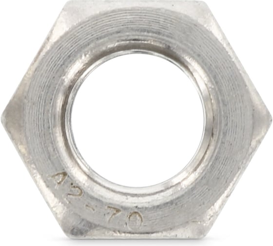 Гайка нержавеющая самоконтрящаяся Metiz-A2 М5, DIN 985, А2, 200 шт. 98525 200