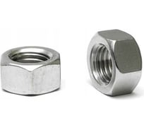 Гайка нержавеющая Metiz-A2 М24, DIN 934, А2, шестигранная, 2 шт. 934224 2