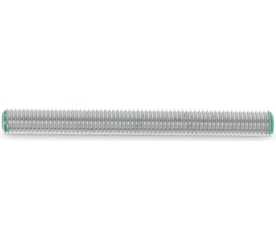 Шпилька резьбовая Metiz-A2 нержавеющая, DIN 976, M24x1000 мм, A2, 1 шт. 9762241 1