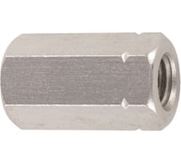 Гайка нержавеющая Metiz-A2 М12x36, DIN 6334, А2, удлиненная, 2 шт. 6334212 2