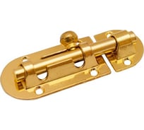Шпингалет Marlok 01.05.01 G-021D 2 L=100 мм, PB золото 013784