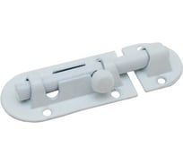 Шпингалет Marlok 01.05.03 G-021D 2 L=100 мм, WW белый 013786