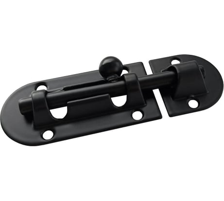 Шпингалет Marlok 01.05.09 G-021D 2 L=100 мм, BL черный 022850