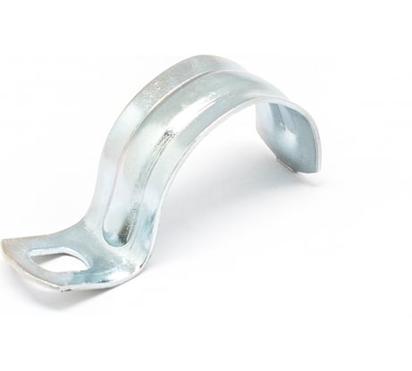 Скоба металлическая однолапковая OXION СМО 25-26 мм 10 шт. OX-MOC26