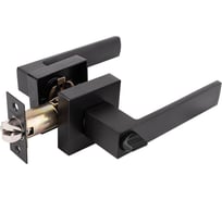 Дверная ручка-защелка Marlok RZ 8-03 фиксатор, серия NOVA BL черная 000478