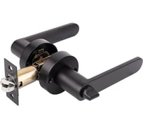 Дверная ручка-защелка Marlok RZ 7-03 фиксатор, серия NOVA BL черная 018622