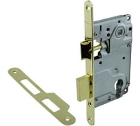 Врезной замок Marlok 85R1 под цилиндр, м/о 85 мм, PВ золото 011871