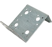 Крепежный угол Z-образный КРЕПКО-НАКРЕПКО оцинкованный 55x105x90x1,8 79022