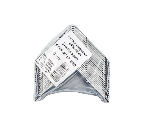 Крепежный уголок КРЕПКО-НАКРЕПКО оцинкованный 61x61x46x1,7 ЕСО 37996