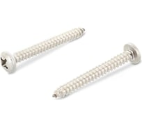 Саморез METIZ-A2 DIN 7981, M4.2x45 мм, нержавеющая сталь A2, с полукруг. гол., крестообразный шлиц PH, 100 шт. 798124245 100 32593356