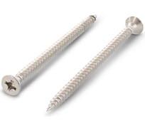 Саморез по дереву Metiz-A2, ART.9050 M5.0x20 мм А2, нержавеющий, крестообразный шлиц, 50 шт. 905025020 50