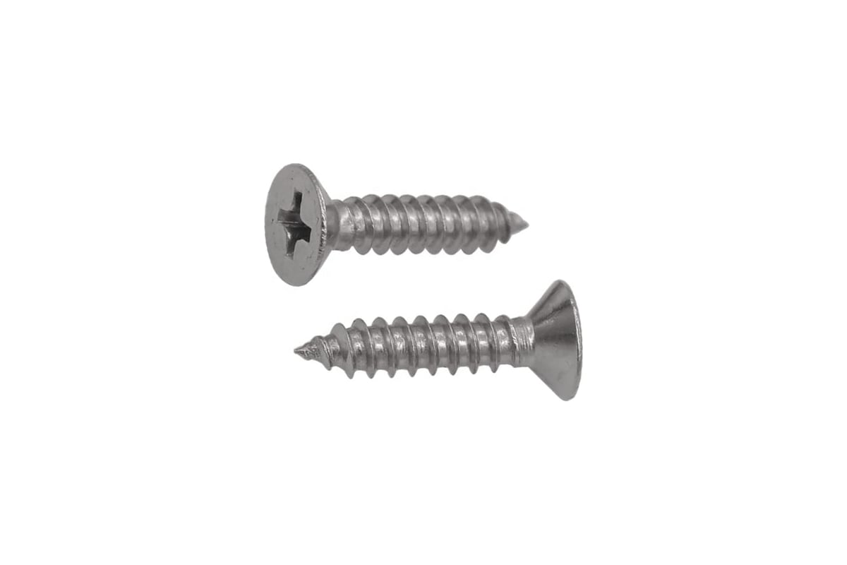 Саморез потайной METIZ-A2 DIN 7982, M4.2x38 мм, нержавеющая сталь A2 ...