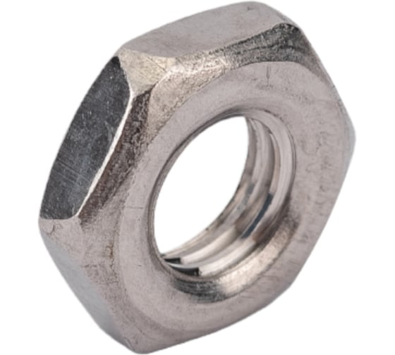 Шестигранная низкая гайка DINFIX DIN 439, нерж. A2, M6, 10 шт. 00-0004459
