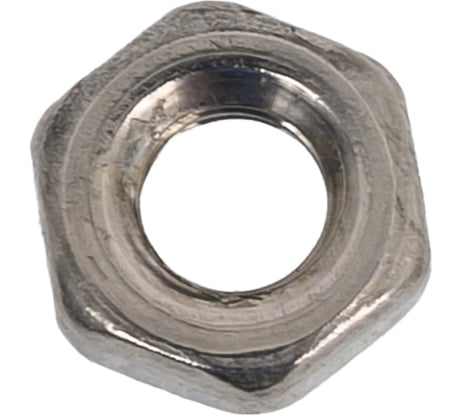 Шестигранная низкая гайка DINFIX DIN 439, нерж. A2, M3, 1 шт. 00-0004444