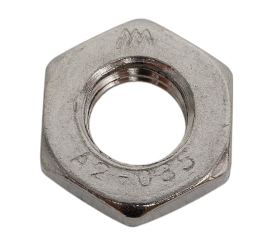 Шестигранная низкая гайка DINFIX DIN 439, нерж. A2, M10, 50 шт. 00-0004467