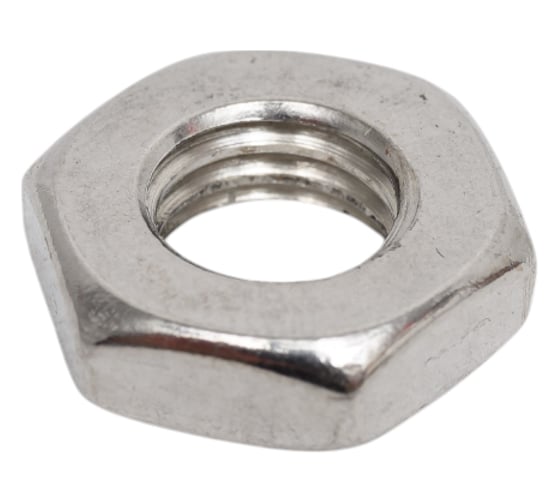 Шестигранная низкая гайка DINFIX DIN 439, нерж. A2, M10, 50 шт. 00-0004467