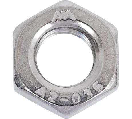 Шестигранная низкая гайка DINFIX DIN 439, нерж. A2, M8, 1 шт. 00-0004461