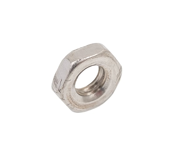 Шестигранная низкая гайка DINFIX DIN 439, нерж. A2, M3, 10 шт. 00-0004446