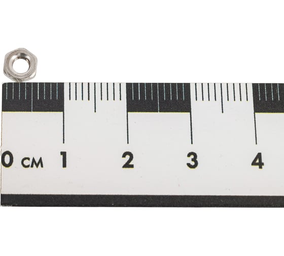 Шестигранная низкая гайка DINFIX DIN 439, нерж. A2, M3, 10 шт. 00-0004446