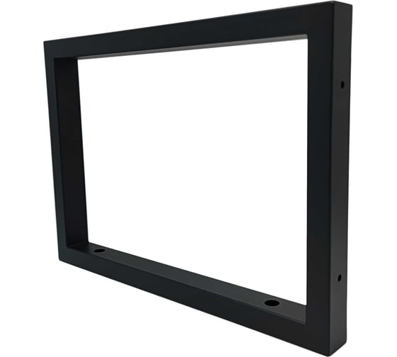 Кронштейн для столешниц, раковин, полок LUVON 60x30 см, черный матовый, 1 шт. L600_K1