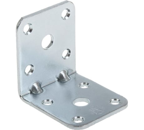 Уголок соединительный усиленный КРЕПКО-НАКРЕПКО 40x40x40x2,0 мм 34834