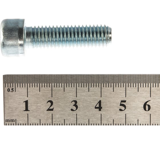 Винт ЦКИ DIN912 М10х35 усилен закалкой 8.8 Ц 100 шт. 21118