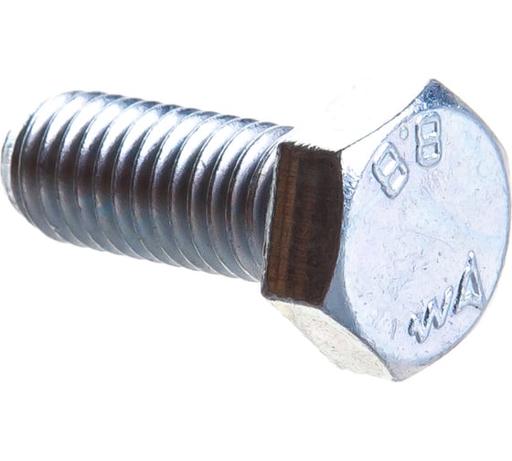 Болт ЦКИ DIN933 М8х20 усилен закалкой 8.8 Ц 200 шт. 20290
