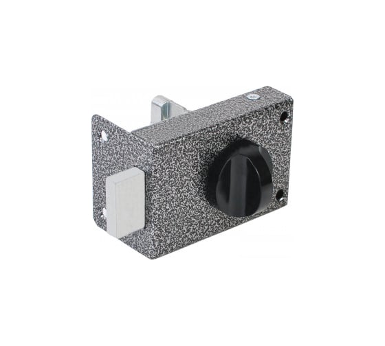 Накладной замок Marlok ЗН 1, 1 ригель, серебро 022607