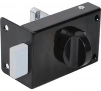 Накладной замок Marlok ЗН 1, 1 ригель, черный 022608