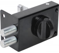 Накладной замок Marlok ЗН 1, 2 ригеля, черный 023366