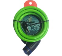 Тросовый замок Marlok ВС-Т диаметр 10 мм, длина 600 мм, ключ зеленый 038640